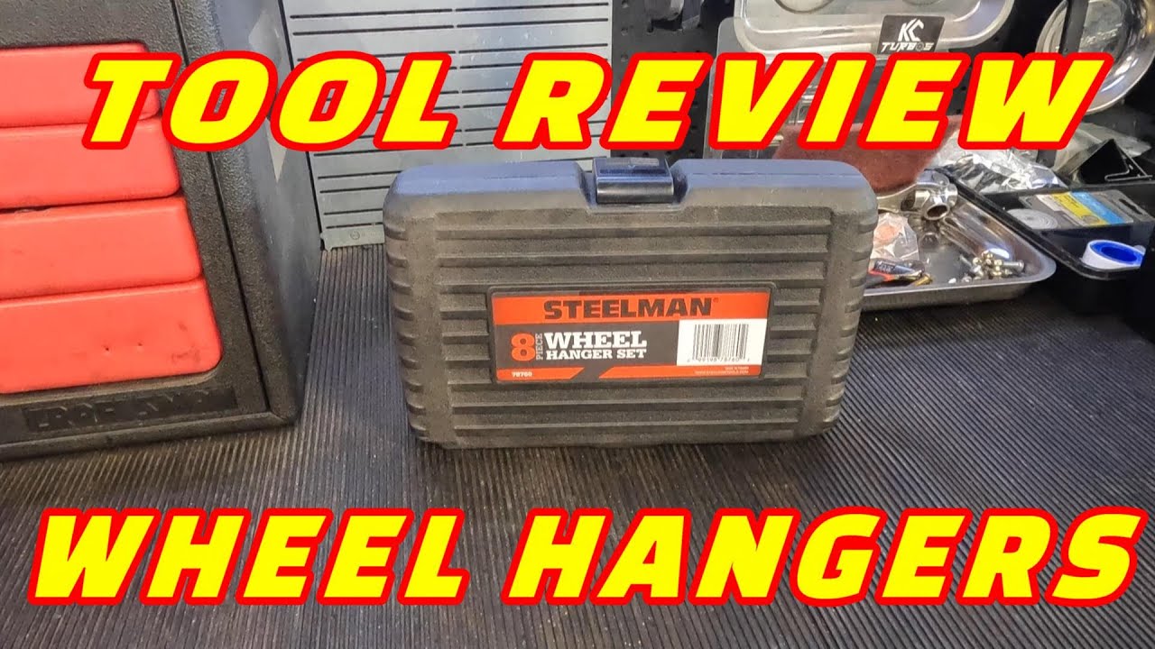 TOOL REVIEW: WHEEL HANGERS! HOW TO KEEP STUDLESS HUB CAR WHEELS FROM FALLING ON YOU