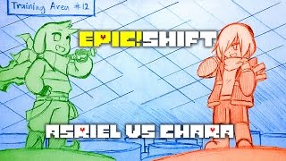 Epic!Shift Asriel vs Chara  Undertale AU Comic Dub