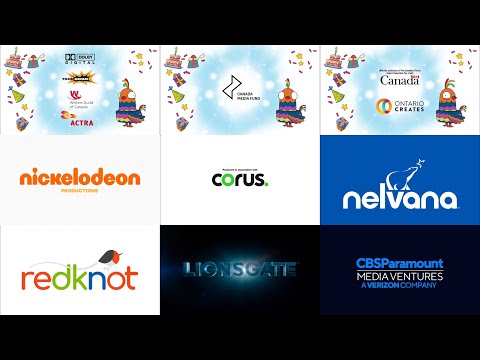 CCL Nickelodeon Corus Nelvana Redknot Lionsgate Television CBSParamount Media Ventures 2021