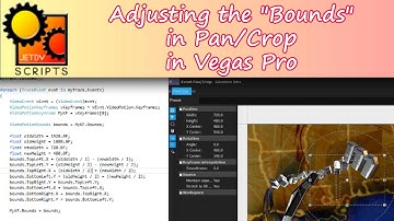 Adjusting the "Bounds" in Pan/Crop in Vegas Pro