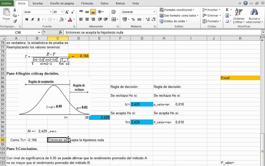 Ejemplo de prueba de poker en excel