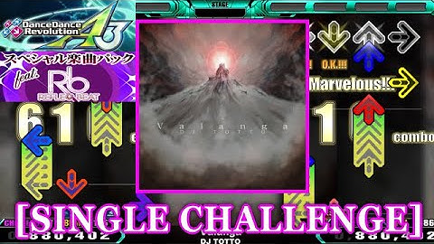 【DDR A3(GP)】 Valanga / DJ TOTTO [SINGLE CHALLENGE] 譜面確認+Clap