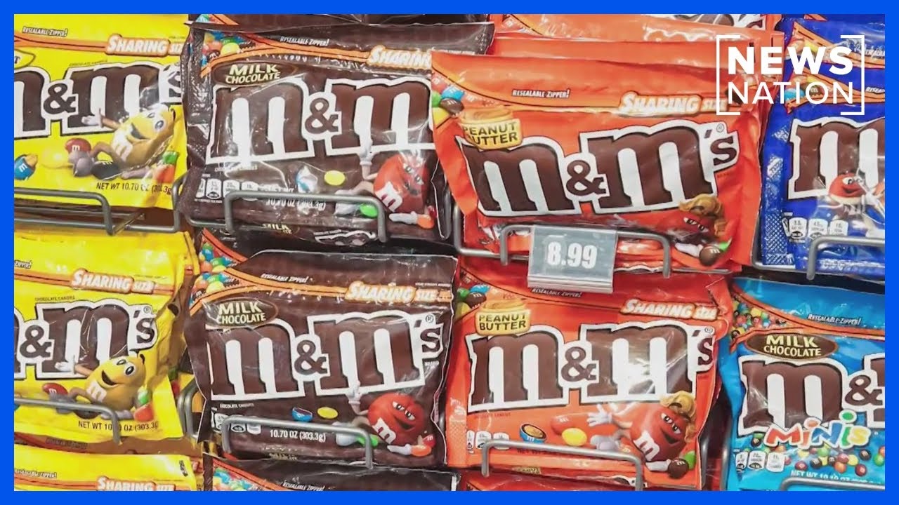 M&M's eliminating blue, brown colors in new product launch this