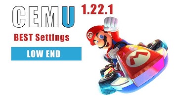 Best Setting Cemu Emulator 1.22.1 For Laptop Low END