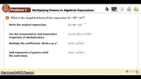 Multiplying Powers with the Same Base Video
