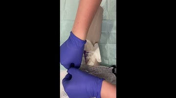 Verzorging PICC katheter