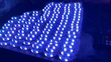 Remote Controlled DMX LED bracelets