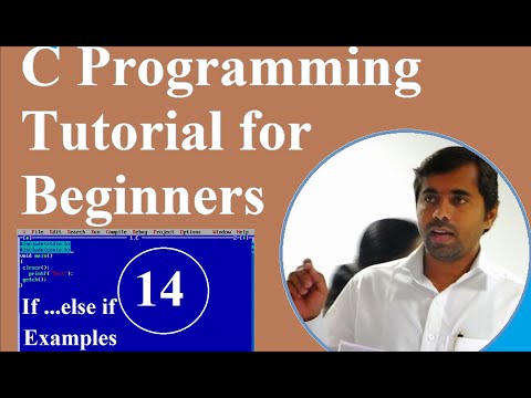 C Language Tutorial for Beginners  |#14 if else if statement Example part-2