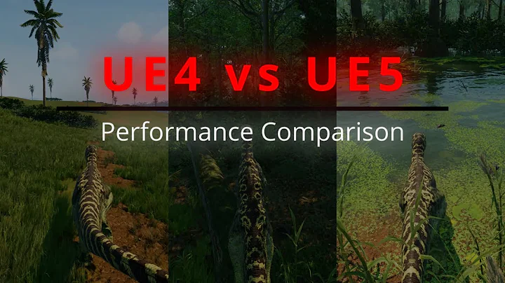 UE4 vs UE5 Performance Comparison - The Isle Evrima