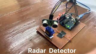 “DIY Radar Detector Using Arduino |  Radar Detection System | Arduino &amp; Ultrasonic Sensor Project