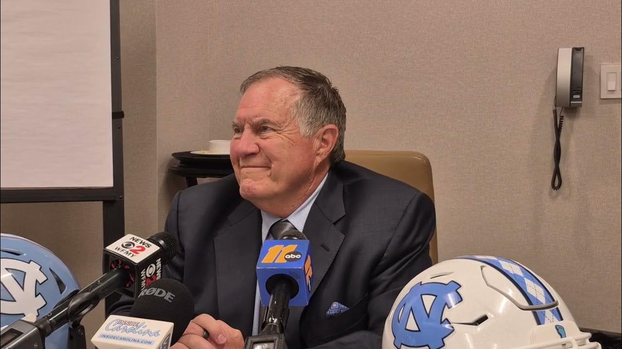 Video: Bill Belichick ACC Kickoff Thursday Triangle Media Availability Video: Bill Belichick ACC Kickoff Thursday Triangle Media Availability