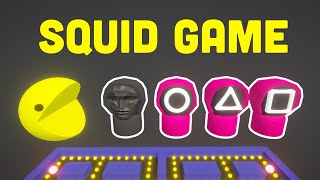 Pacman but it's a Squid Game