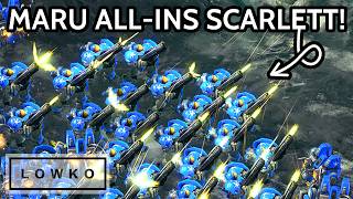 StarCraft 2: Scarlett SHUTS DOWN Maru! (GSL Code S)