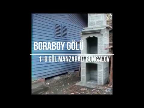 BORABOY GÖLÜ AHŞAP (BUNGALOV) EVLERİ