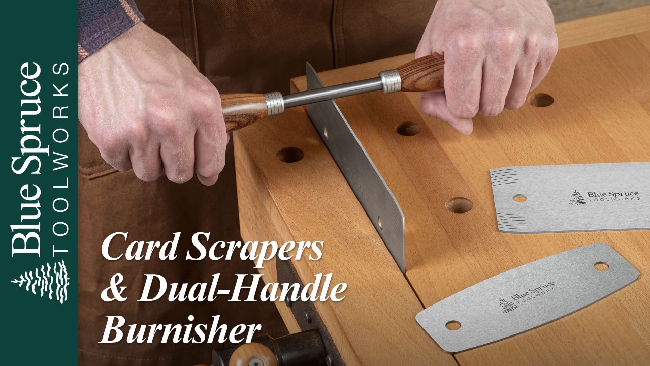 Dual-Handle Carbide Burnisher – Blue Spruce Toolworks