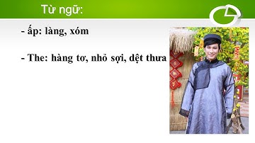 Tập đọc: Chợ Tết