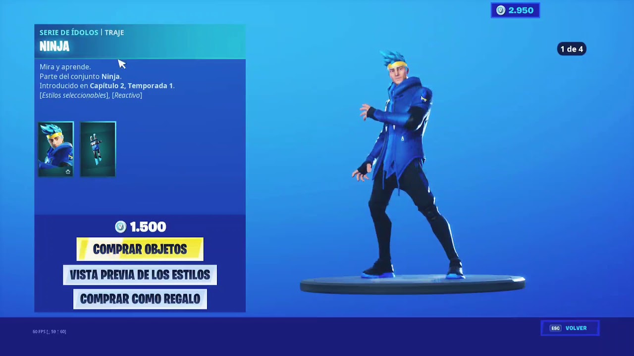 BUYING THE NINJA SKIN !!! YouTube