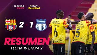 Thumbnail for Barcelona SC 2 - 1 CS Emelec Resumen Fecha 10 / 2da Etapa / LigaPro Ecuabet