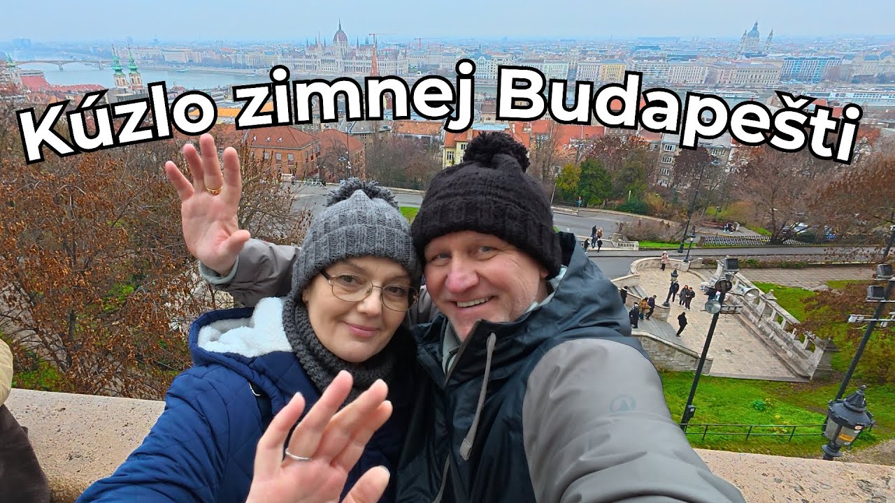 Magická BUDAPEŠŤ: Od Airport hotela cez Centrálnu tržnicu až po Rybársku baštu aj busom | Zimný Vlog