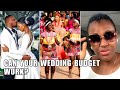 MY SUBSCRIBERS sent their Wedding Budgets / Can your budget work?