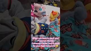 POKEMON WORLDS 2025 HAUL WONT FIT #shorts #pokemon #pokemonworlds