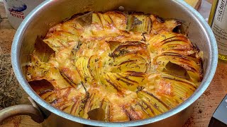 RECETTE SUPER GRATIN POMMES DE TERRE au comté