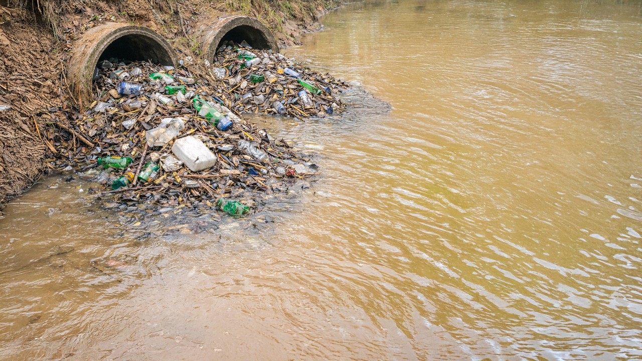 Digging Out a Completely Blocked Culvert Pipe