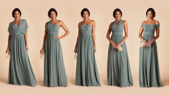 SAKURA ESMERALDA Off-the-Shoulder Convertible Infinity Dress Style
