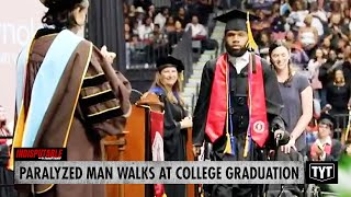 WATCH: Student Paralyzed By Shooting Walks At Graduation