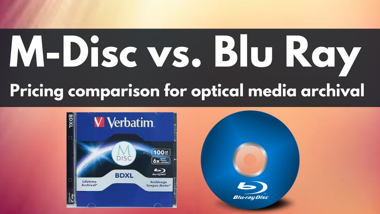 What is an M-Disc? The Difference Between M-Disc and DVD and Blu-ray