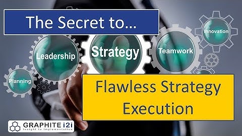 The Secret to Flawless Strategy Execution