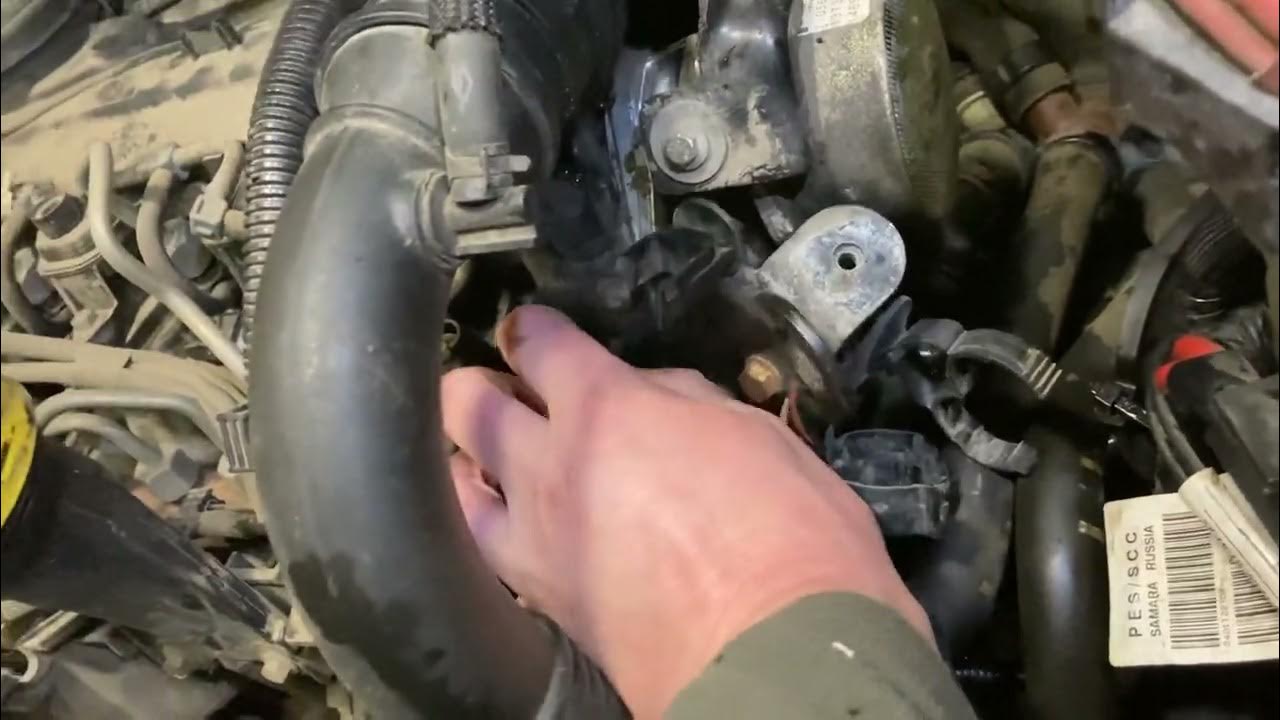 Замена термостата Дастер дизель рестайл (к9к 858) Renault Duster (1G), 1,5 л,