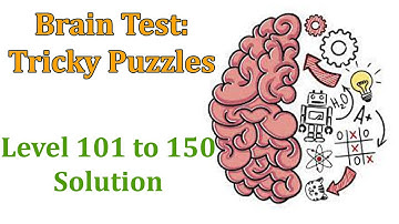 Brain Test Tricky Puzzles Gameplay Level 101-150