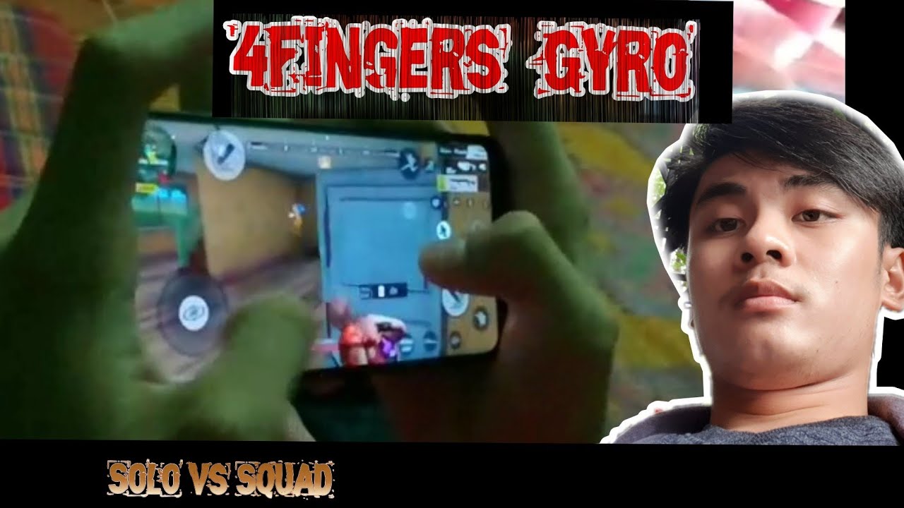 Ros : 4fingers+Gyro... solo Vs Squad .... [MONTAGES Ep34]