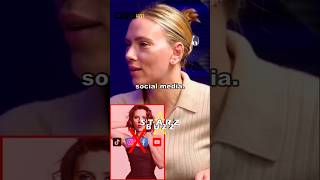 Scarlett Johansson Hates Social Media