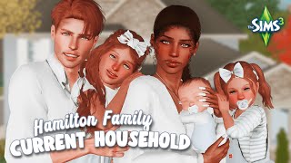 My Cozy Sims Family Of 5 Meet The Hamiltons The Sims 3 Current Household