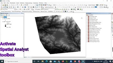 Watershed Delineation Using Hydrology Tool of ArcGIS