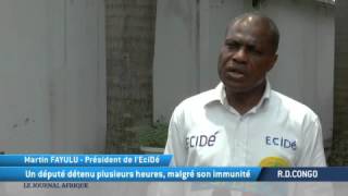 RDC : Martin Fayoulou a été libéré Le député de l'opposition avait été arrêté, dimanche, par des ag