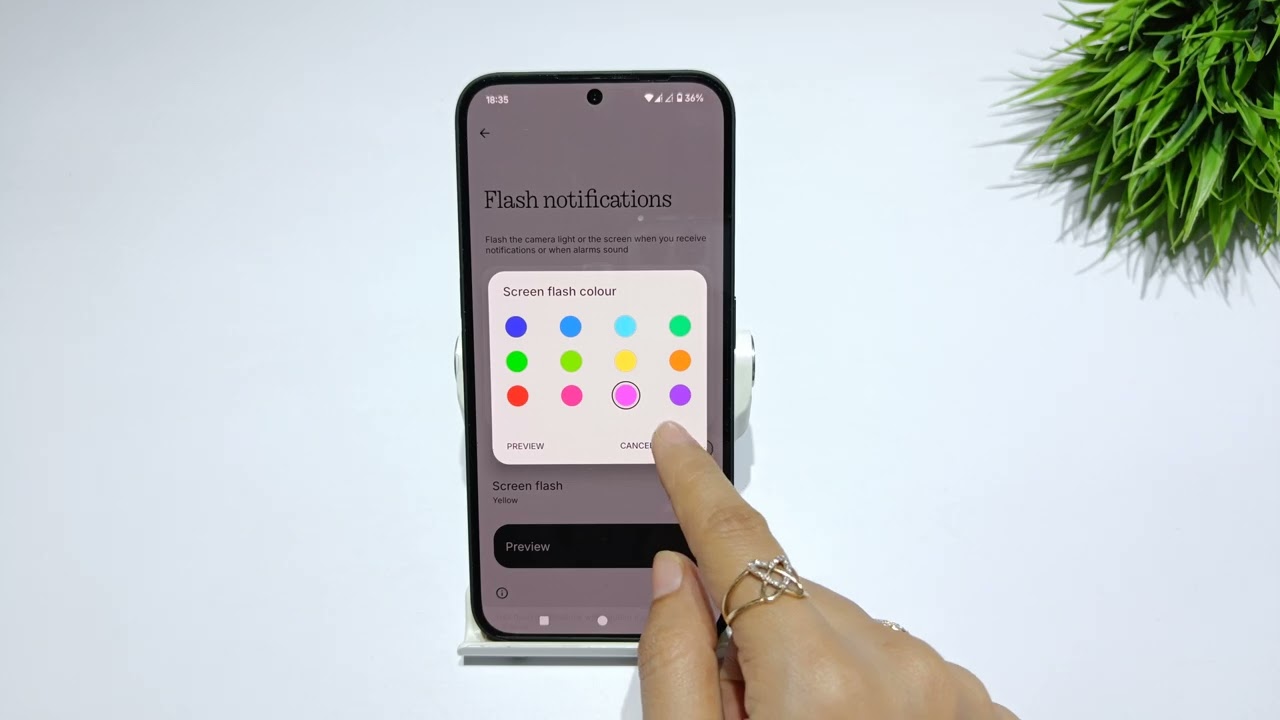 How to set flashlight notification nothing cmf phone 2 pro 5g | Call flash light kaise on kare