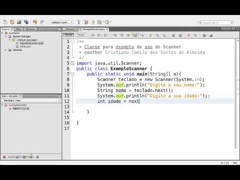 1-1-4 Uso da classe Scanner em Java - YouTube