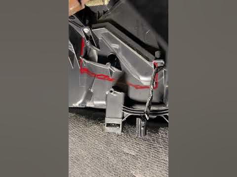 2010 to 2015 Chevy Camaro, blend door flap replacement the easy way