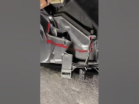 2010 to 2015 Chevy Camaro, blend door flap replacement the easy way