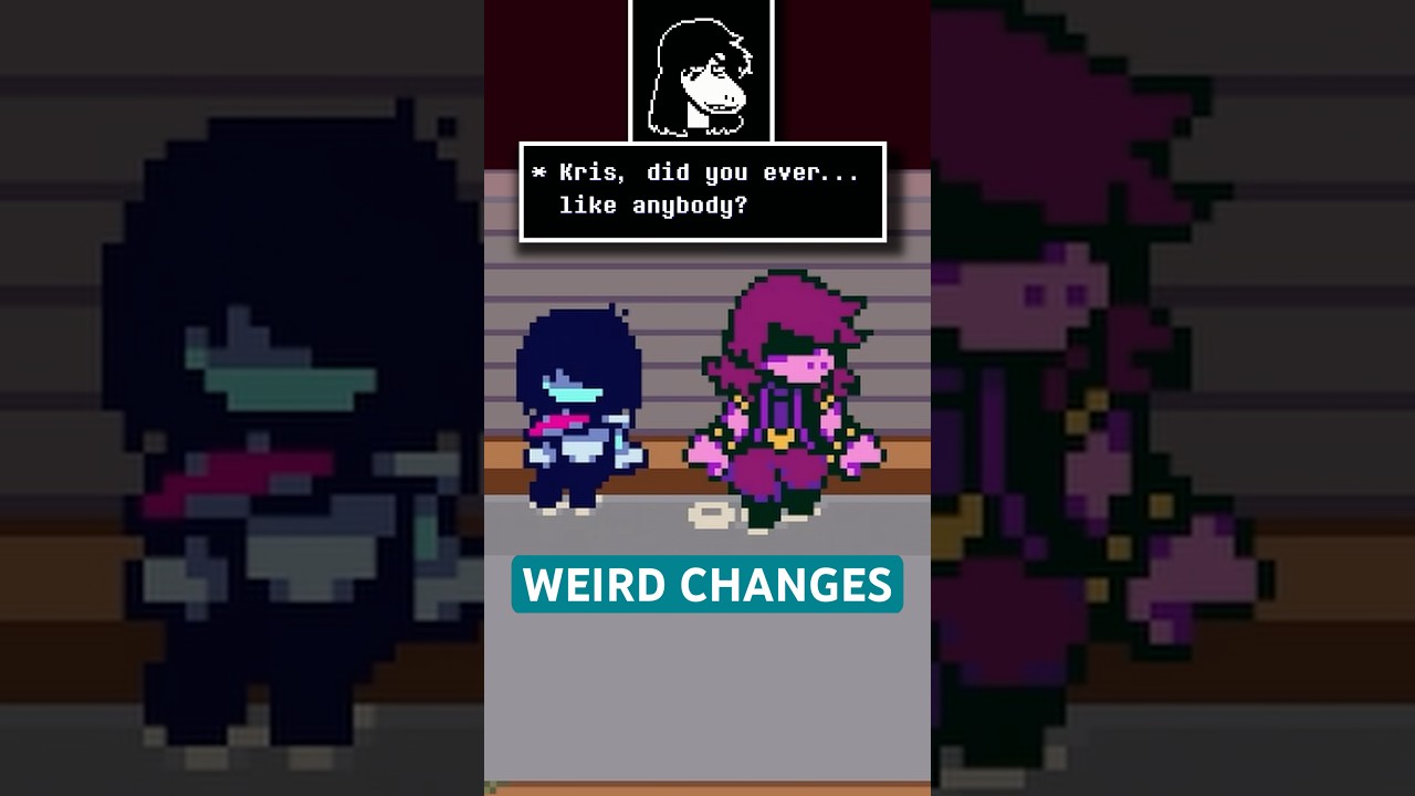 Deltarune Chapter 5 WEIRD CHANGES