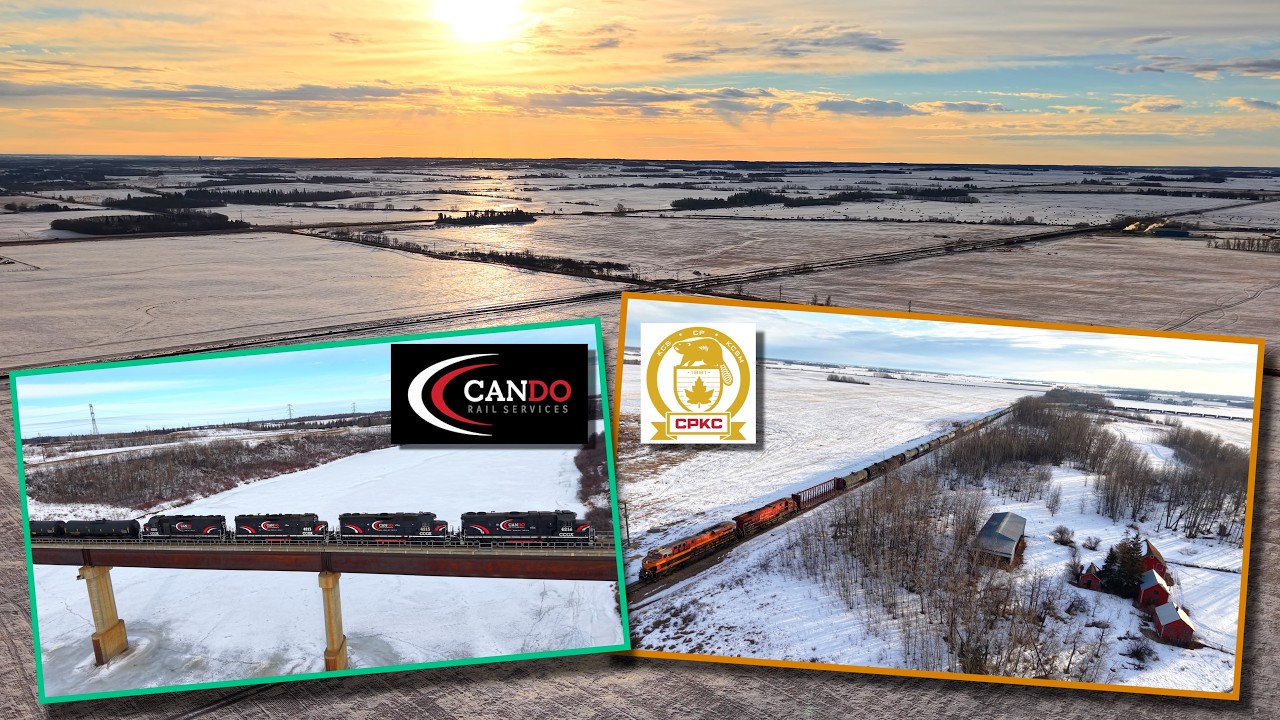 CPKC and CANDO with Classic GP38s