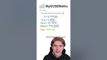 Recurring Decimals as Fractions | GCSE Maths