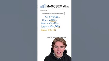 Recurring Decimals as Fractions | GCSE Maths
