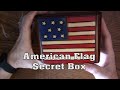 Amazing Flag Puzzle Box! Opening and Reaction!