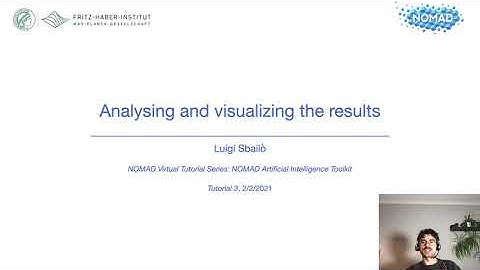 NOMAD Artificial Intelligence Toolkit: Analysing and visualizing the results