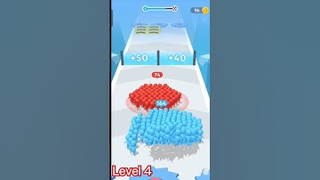 Count Master Game Play Level 4#countmastergame #shorts