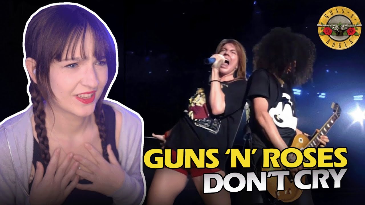 Guns N' Roses - Don't Cry (Tokyo 1992) | First Time Reaction - YouTube